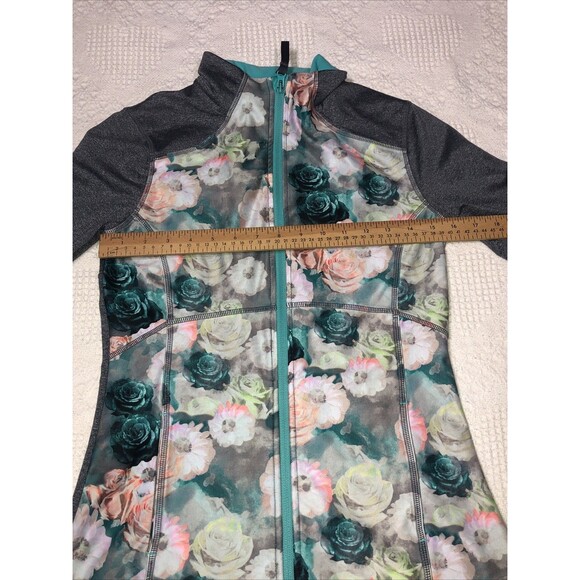 MPG Women's Size Small Full Zip Athletic Jacket Gray Multicolor - Picture 7 of 9